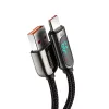USB cable Baseus CASX020001 1m USB A USB C Black