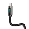 USB cable Baseus CASX020001 1m USB A USB C Black