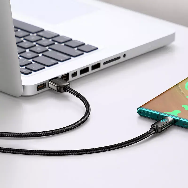 USB cable Baseus CASX020001 1m USB A USB C Black