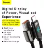 USB cable Baseus CASX020001 1m USB A USB C Black