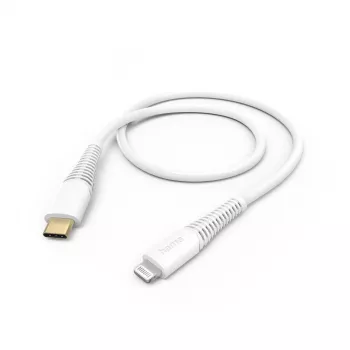 Lightning Cable Hama 00201603 1.5 m White 3 A USB C