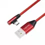USB cable LogiLink CU0146 USB 2.0 1 m USB A USB C Red
