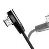 USB cable LogiLink CU0142 USB 2.0 0.3 m USB A Micro-USB B Black