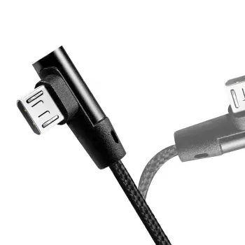 USB cable LogiLink CU0142 USB 2.0 0.3 m USB A Micro-USB B Black