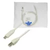 USB Cable LogiLink CU0160 USB 2.0 1m USB C USB B White