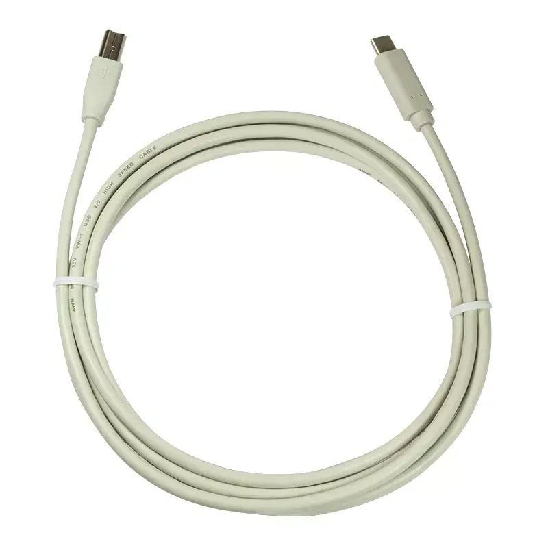 USB Cable LogiLink CU0160 USB 2.0 1m USB C USB B White