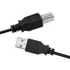 USB Cable LogiLink CU0008B 3m USB A to USB B Black
