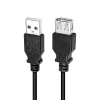 USB cable LogiLink CU0012B 5m USB 2.0 A to A Black