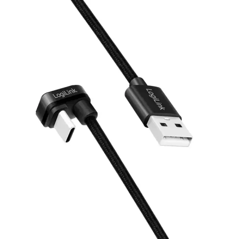 LogiLink CU0192 USB cable USB 2.0 1 m USB A USB C Black