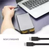 USB Cable Qoltec 52352 2.5m USB 3.2 Gen 1 USB C Black