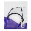 USB Cable Qoltec 52352 2.5m USB 3.2 Gen 1 USB C Black