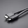 USB Cable Qoltec 52352 2.5m USB 3.2 Gen 1 USB C Black