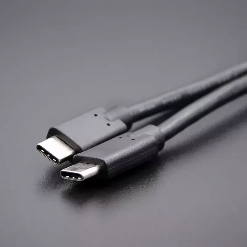 USB Cable Qoltec 52352 2.5m USB 3.2 Gen 1 USB C Black