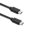 USB Cable Qoltec 52352 2.5m USB 3.2 Gen 1 USB C Black