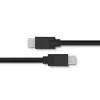 USB Cable Qoltec 52352 2.5m USB 3.2 Gen 1 USB C Black