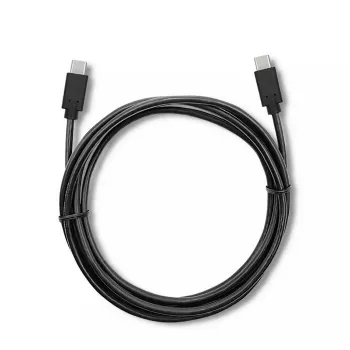 USB Cable Qoltec 52352 2.5m USB 3.2 Gen 1 USB C Black