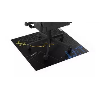 ENDORFY FP90S Floor Protector Pad 900x900 mm Black PVC