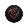 Chair mat GENESIS Tellur 400 Round Lava Multicolour Fabric Rubber