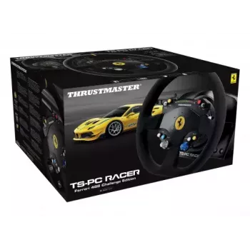 Thrustmaster TS-PC Racer Ferrari 488 Challenge Edition Black USB 2.0 Steering wheel Analogue / Digital