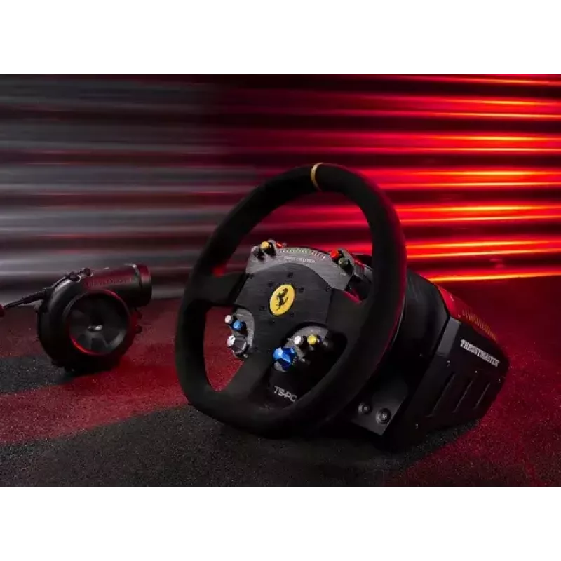 Thrustmaster TS-PC Racer Ferrari 488 Challenge Edition Black USB 2.0 Steering wheel Analogue / Digital