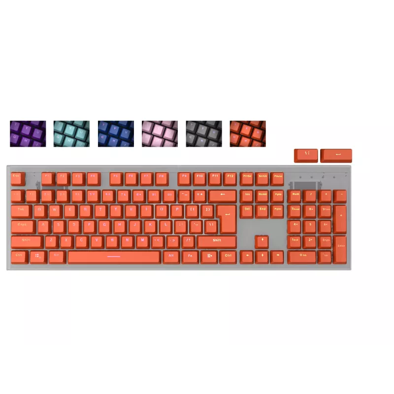 Keyboard cap GENESIS LEAD 300 Universal ABS Orange