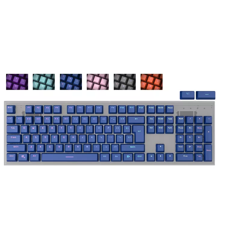 Keyboard cap GENESIS LEAD 300 Universal ABS Blue
