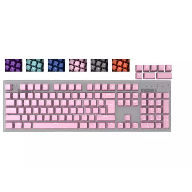 Keyboard cap GENESIS LEAD 300 Universal ABS Pink 122g
