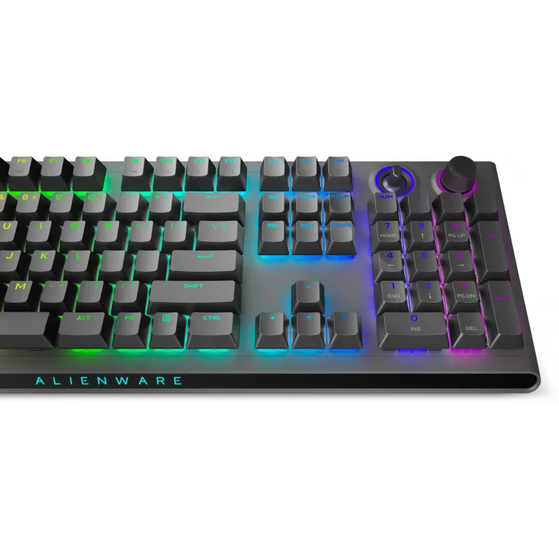 Alienware Tri-Mode AW920K keyboard Gaming USB + RF Wireless + Bluetooth Grey