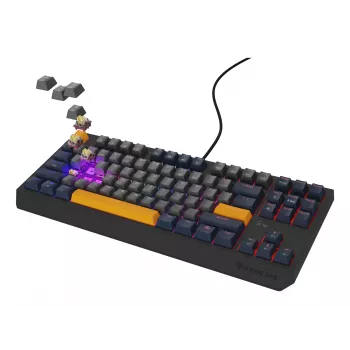 GENESIS Thor 230 TKL keyboard Gaming USB QWERTY English Blue