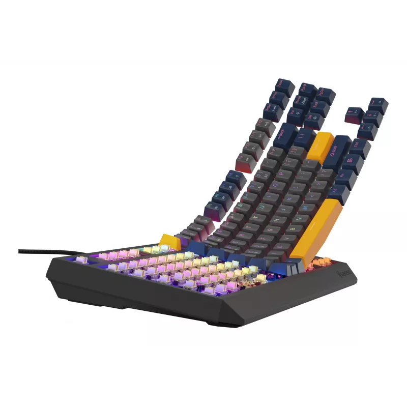 GENESIS Thor 230 TKL keyboard Gaming USB QWERTY English Blue