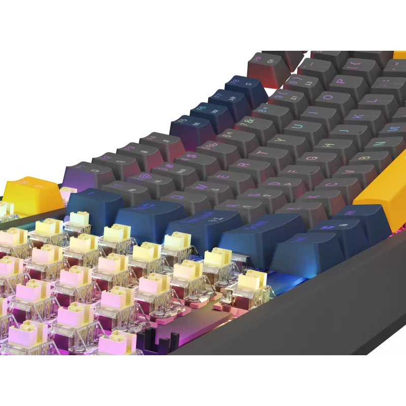 GENESIS Thor 230 TKL keyboard Gaming USB QWERTY English Blue