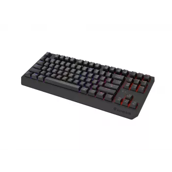 Mechanical Tenkeyless Gaming Keyboard GENESIS Thor 230 TKL — USB, RF Wireless, Bluetooth, 87-key QWERTY, Grey