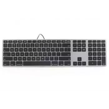 Keyboard Matias FK318LB-UK RGB Backlit Mac Space Gray — Tenkeyless, UK Layout