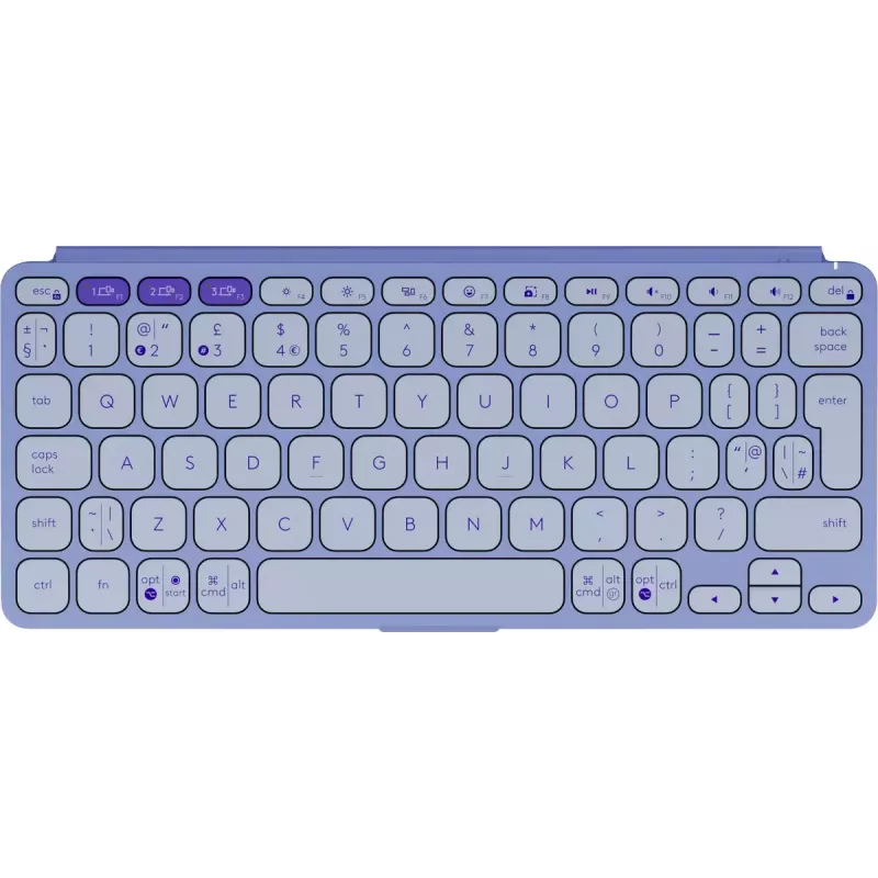 Logitech Keys-To-Go 2 keyboard Universal Bluetooth QWERTY US International Lilac