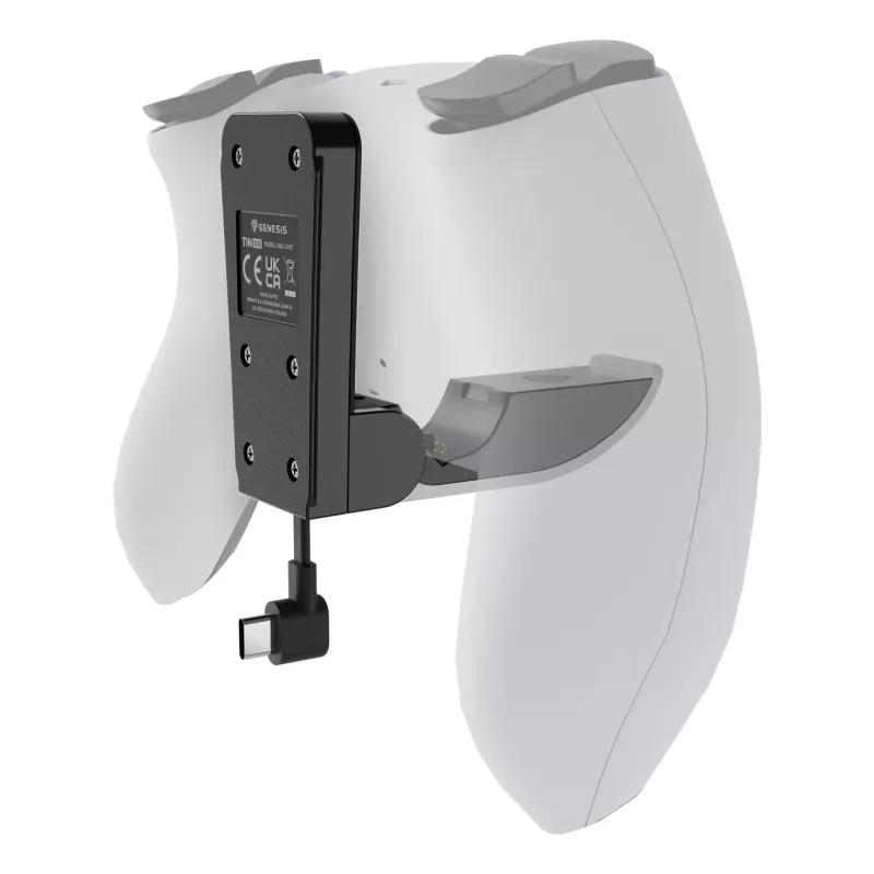Charging system GENESIS Tin 305 PlayStation 5 Slim Wired Black White
