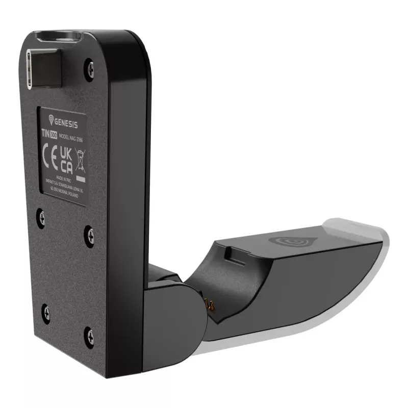 Charging system GENESIS Tin 300 Wired Black White for PlayStation 5