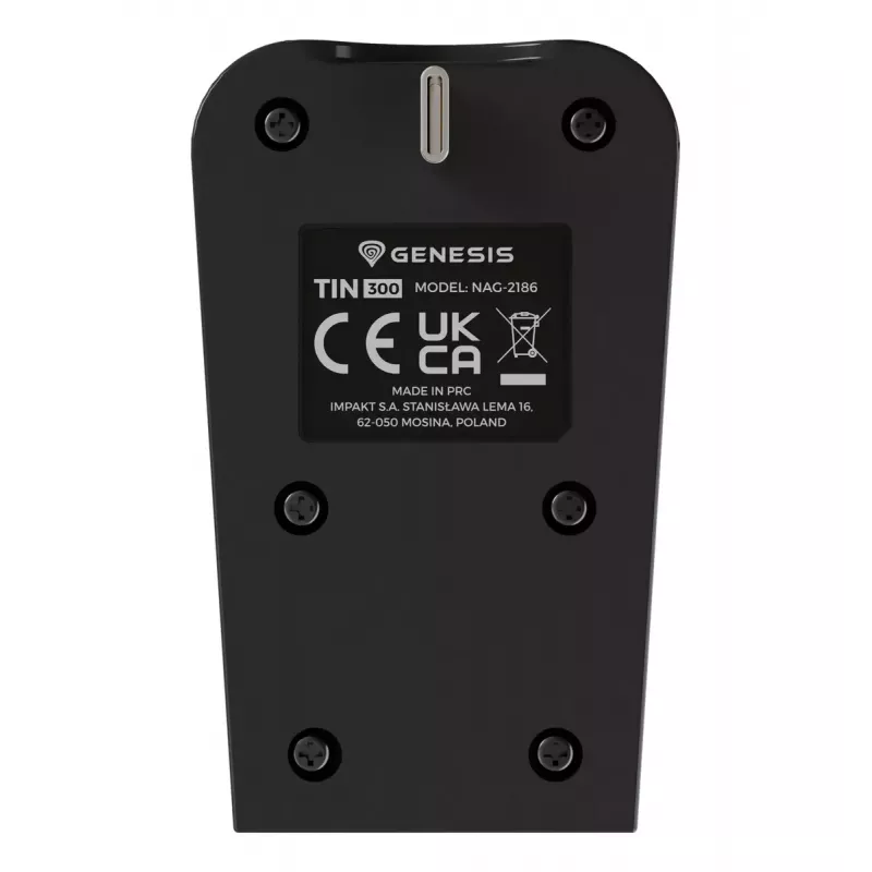 Charging system GENESIS Tin 300 Wired Black White for PlayStation 5
