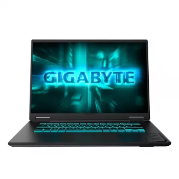 GIGABYTE GAMING A16 3VHK3EE893SH laptop AMD Ryzen™ 7 260 40.6 cm (16 inch) WUXGA 16 GB DDR5-SDRAM 512 GB SSD NVIDIA GeForce RTX 5060 Wi-Fi 6E (802.11ax) Windows 11 Home Black