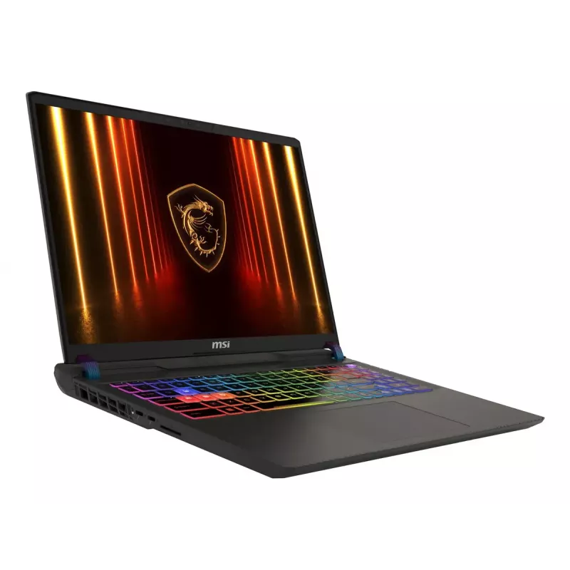 MSI Vector 16 HX AI A2XWHG-256PL Intel Core Ultra 7 255HX Laptop 40.6 cm (16 inch) Quad HD+ 16 GB DDR5-SDRAM 1 TB SSD NVIDIA GeForce RTX 5070 Ti Wi-Fi 7 (802.11be) Windows 11 Home Grey
