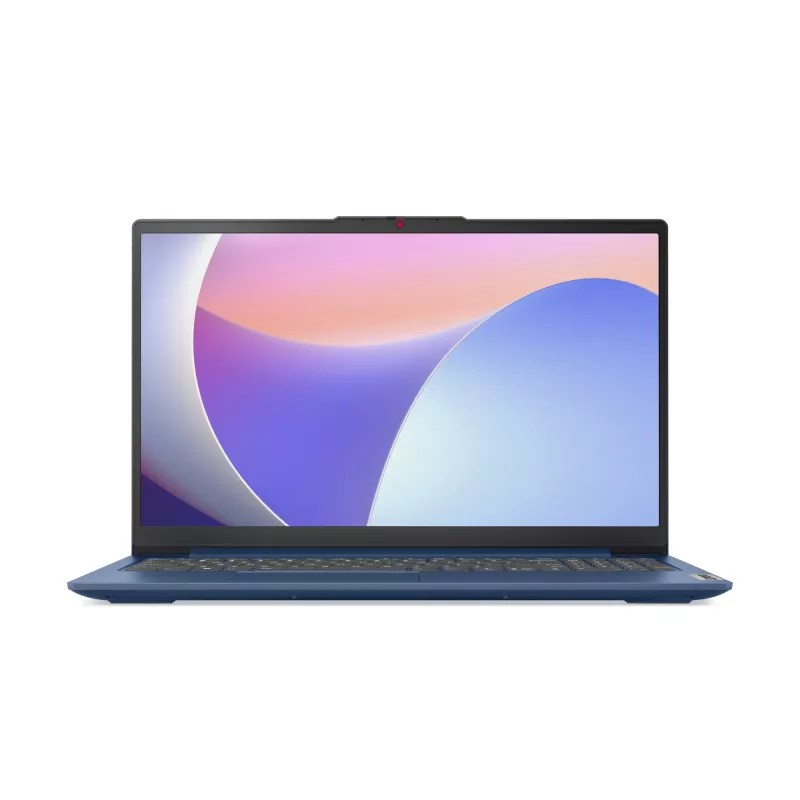 Laptop Lenovo IdeaPad Slim 3 15IRU8 — Intel Core i3-1315U, 15.6 inch FHD, 8 GB LPDDR5, 512 GB SSD, Windows 11 Home, Blue