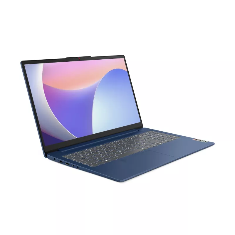 Laptop Lenovo IdeaPad Slim 3 15IRU8 — Intel Core i3-1315U, 15.6 inch FHD, 8 GB LPDDR5, 512 GB SSD, Windows 11 Home, Blue