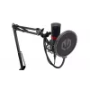 PC microphone ENDORFY Solum Streaming, USB-C wired cardioid, 48 kHz/16-bit, 18–21000 Hz, table mount, shock mount & pop filter