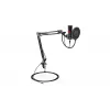 PC microphone ENDORFY Solum Streaming, USB-C wired cardioid, 48 kHz/16-bit, 18–21000 Hz, table mount, shock mount & pop filter