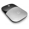 HP Z3700 Silver Wireless Mouse, Ambidextrous, Optical, RF Wireless, 1200 DPI, Silver