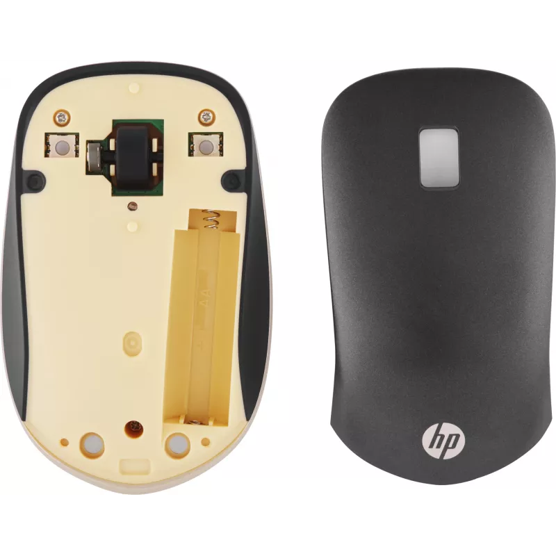 HP 410 Slim Silver Bluetooth Mouse, Ambidextrous, Bluetooth, 2000 DPI, Silver