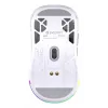 Wireless gaming mouse ENDORFY LIV Onyx White — Bluetooth/2.4GHz, 12000 DPI, ambidextrous, aRGB illumination, 6 buttons, USB-A/USB-C cable
