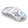 Wireless gaming mouse ENDORFY LIV Onyx White — Bluetooth/2.4GHz, 12000 DPI, ambidextrous, aRGB illumination, 6 buttons, USB-A/USB-C cable