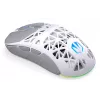Wireless gaming mouse ENDORFY LIV Onyx White — Bluetooth/2.4GHz, 12000 DPI, ambidextrous, aRGB illumination, 6 buttons, USB-A/USB-C cable