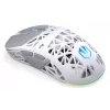 Wireless gaming mouse ENDORFY LIV Onyx White — Bluetooth/2.4GHz, 12000 DPI, ambidextrous, aRGB illumination, 6 buttons, USB-A/USB-C cable