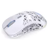 Wireless gaming mouse ENDORFY LIV Onyx White — Bluetooth/2.4GHz, 12000 DPI, ambidextrous, aRGB illumination, 6 buttons, USB-A/USB-C cable